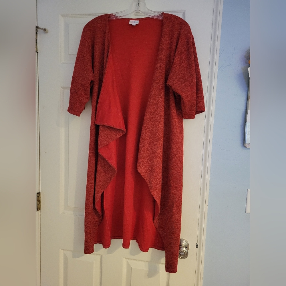 Red Lularoe Shirley